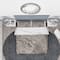 Designart 'Onyx Travertine Tile' Mid-Century Modern Bedding Set - Duvet Cover & Shams